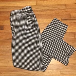 Plaid Hollister pants size small